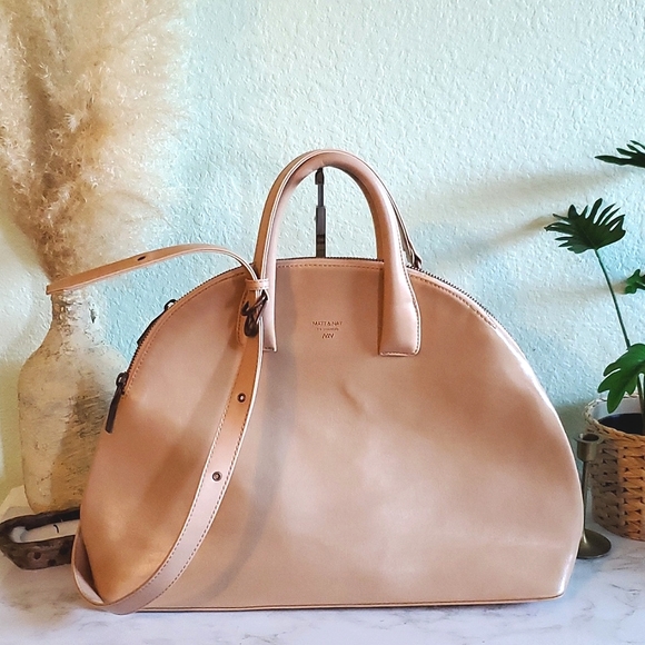 Matt & Nat Handbags - Matt and Nat VEGAN leather crescent crossbody bag